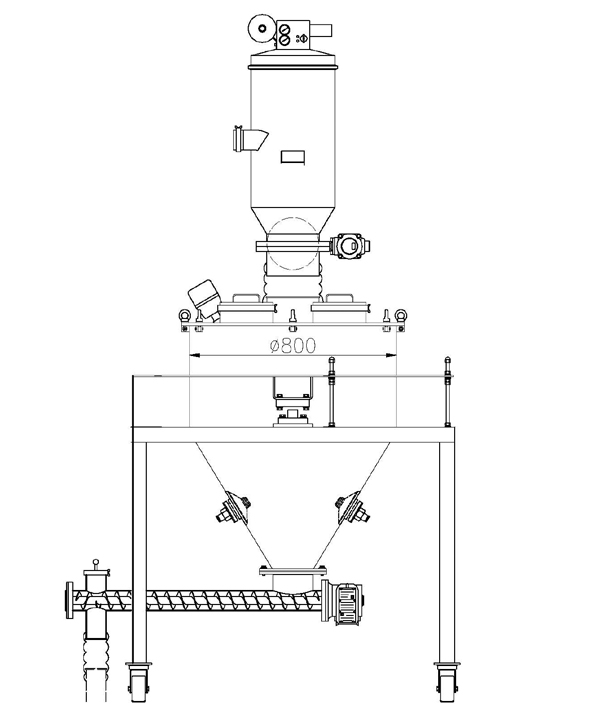 減量秤重輸送設備